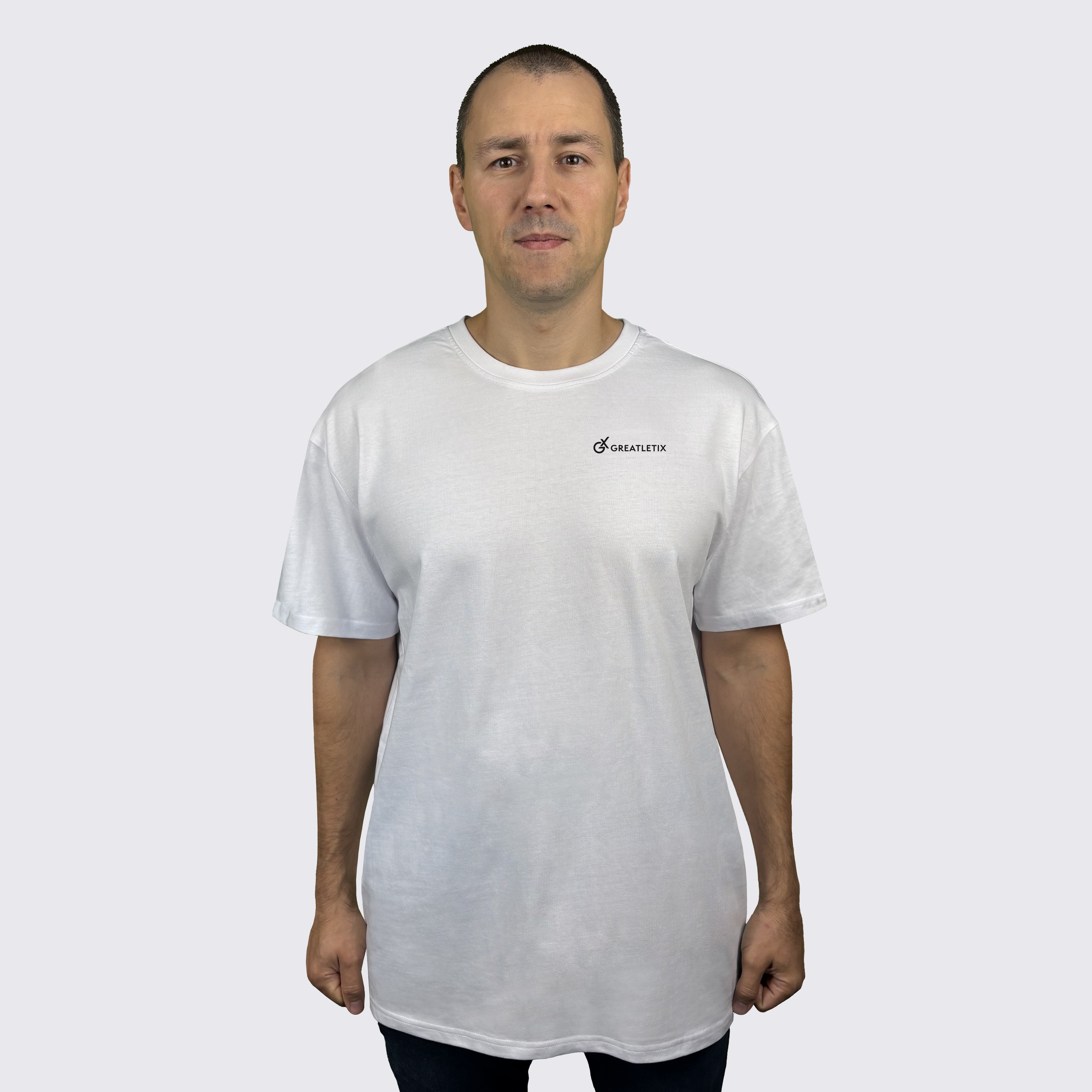 "NO FEAR NO WAY BACK" Oversize-Shirt