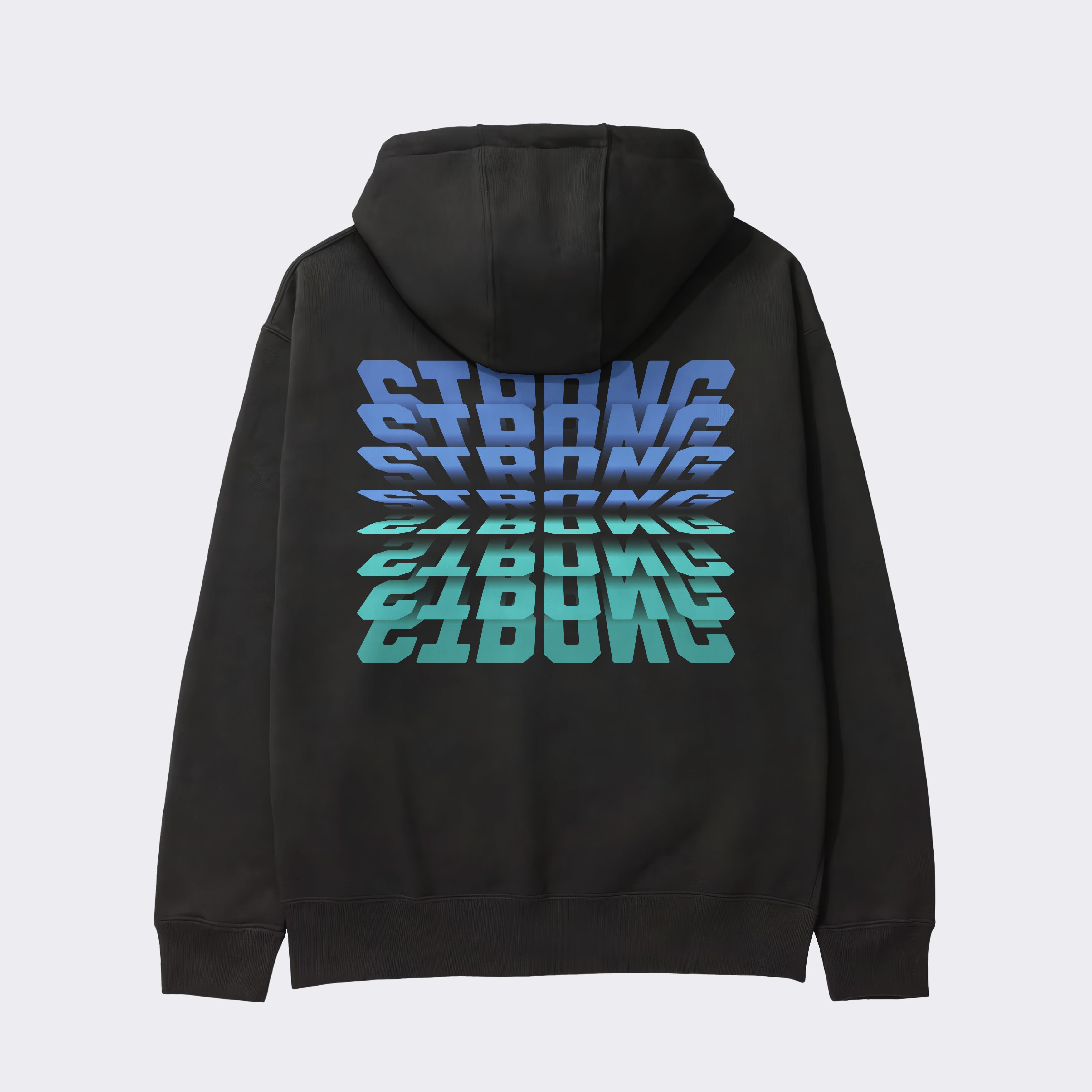 "STRONG" Heavy Zip Hoodie