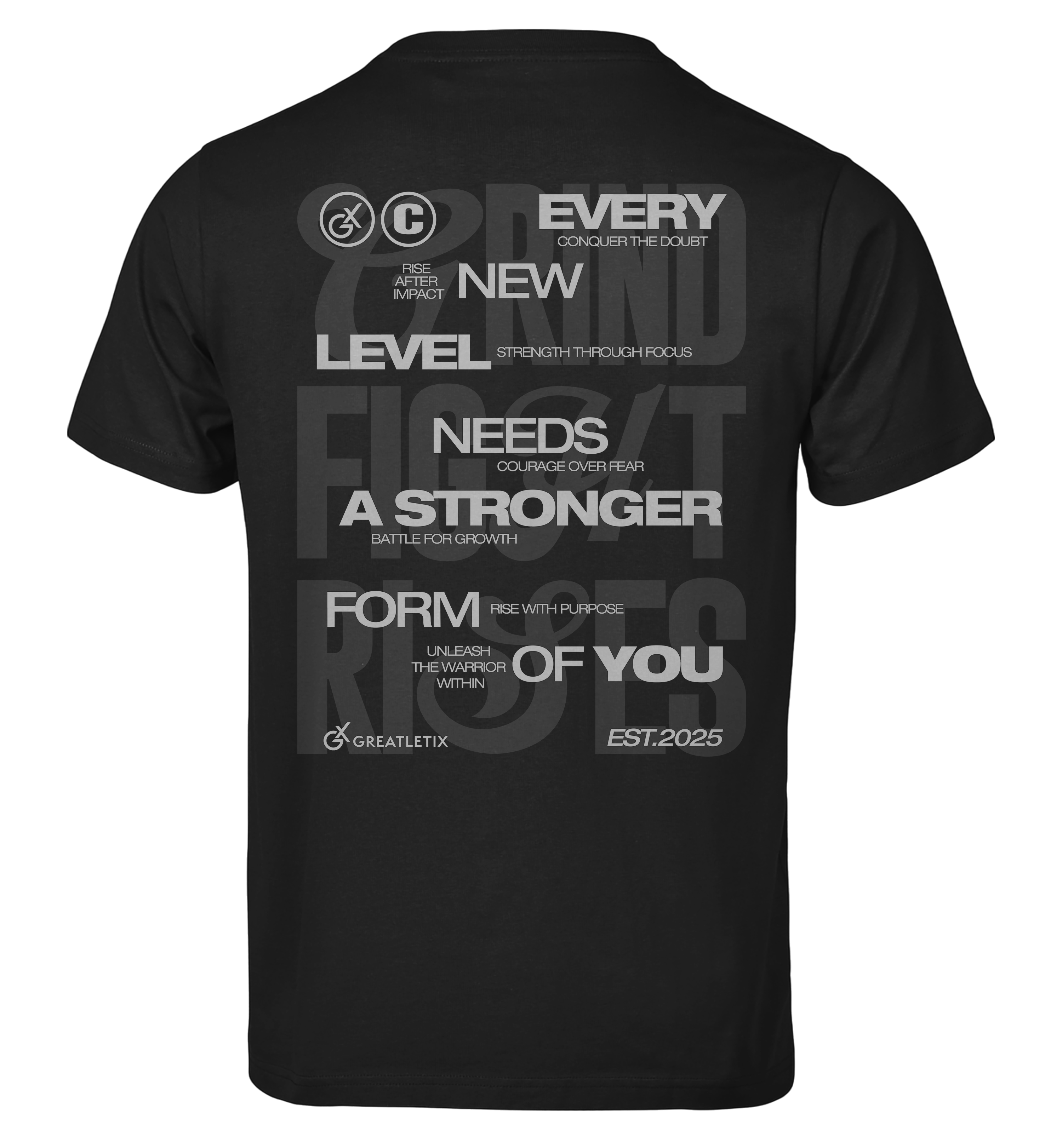 "GRIND FIGHT RISES" T-Shirt