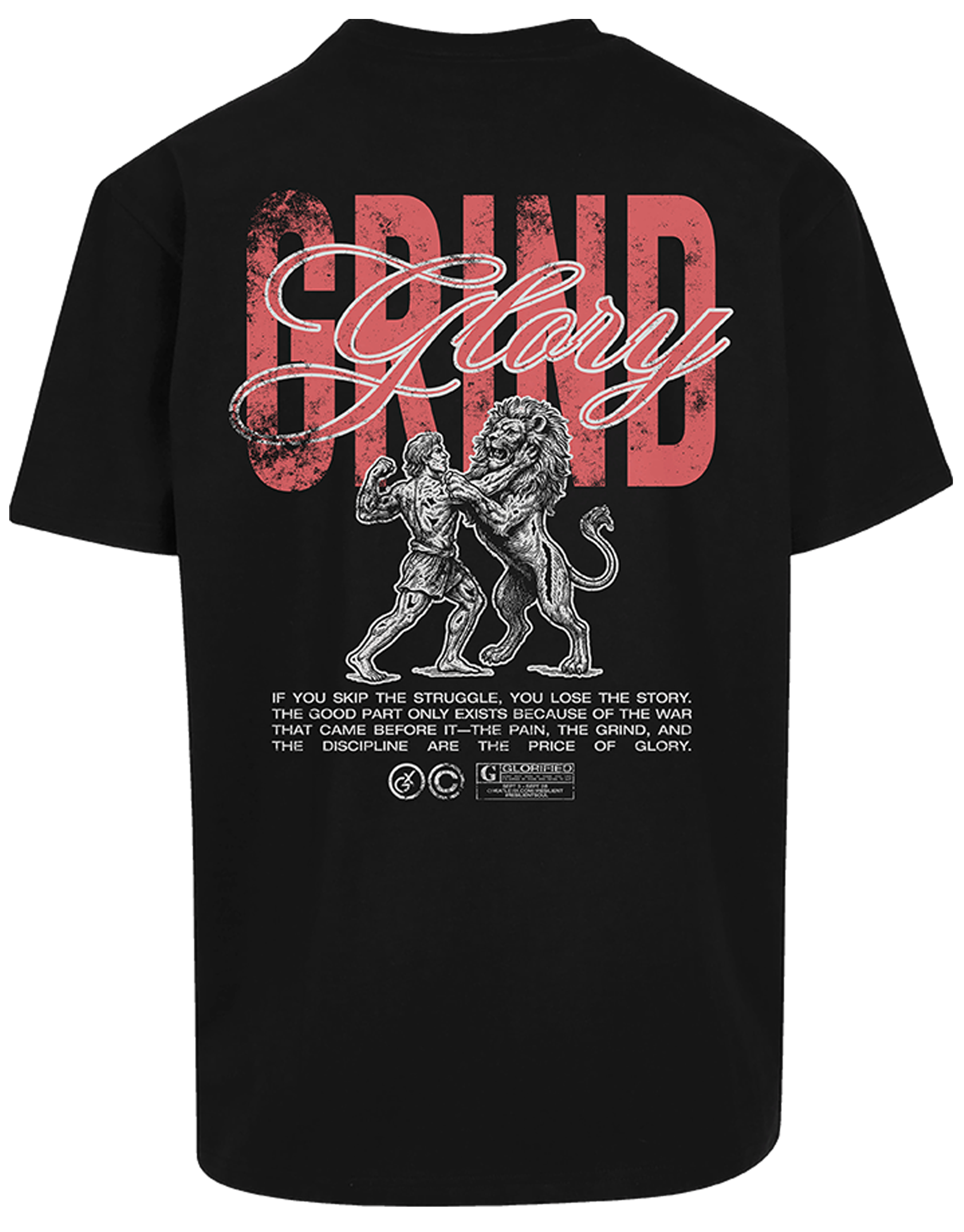 "GRIND GLORY" Oversize-Shirt