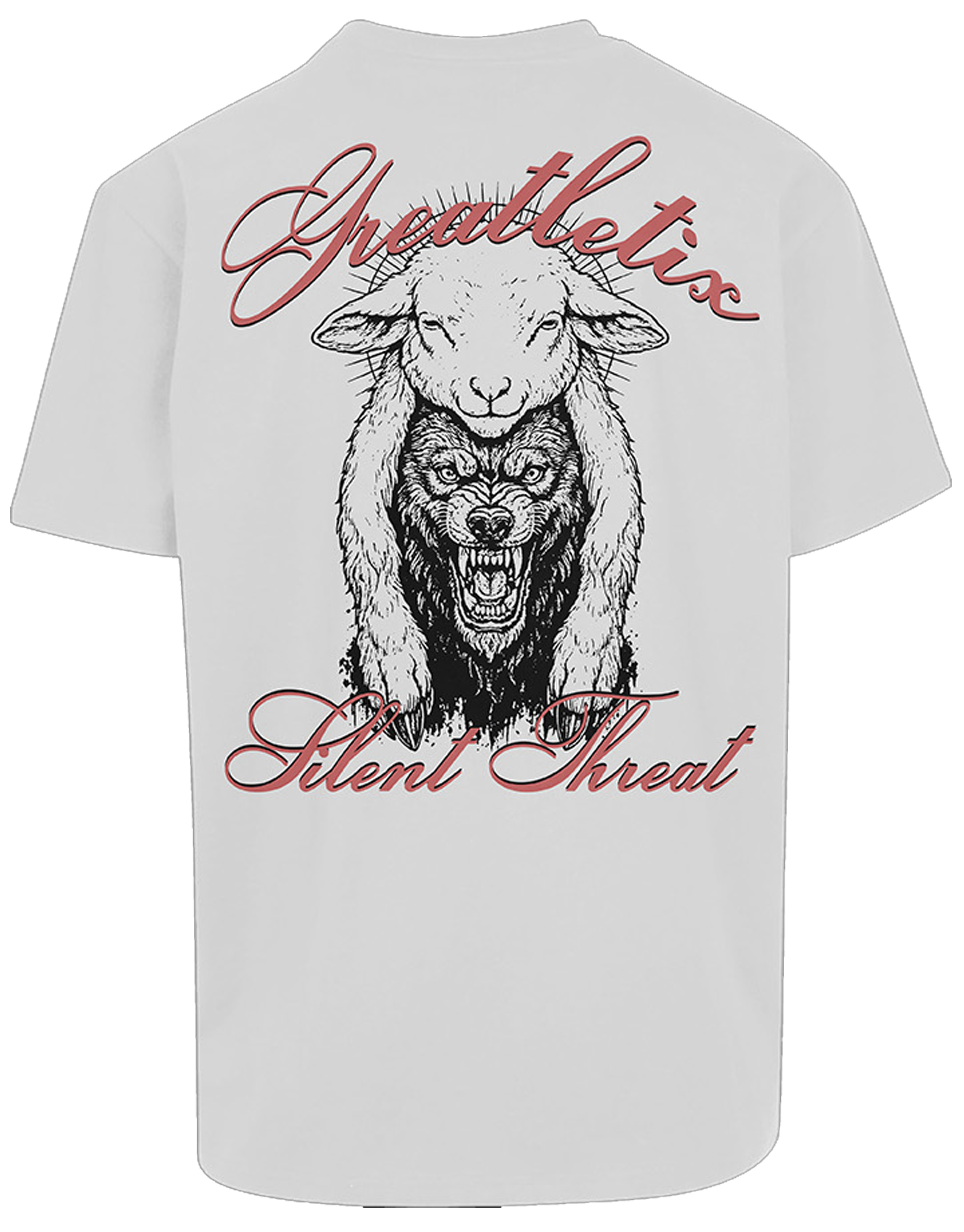 "SILENT THREAT" Oversize-Shirt