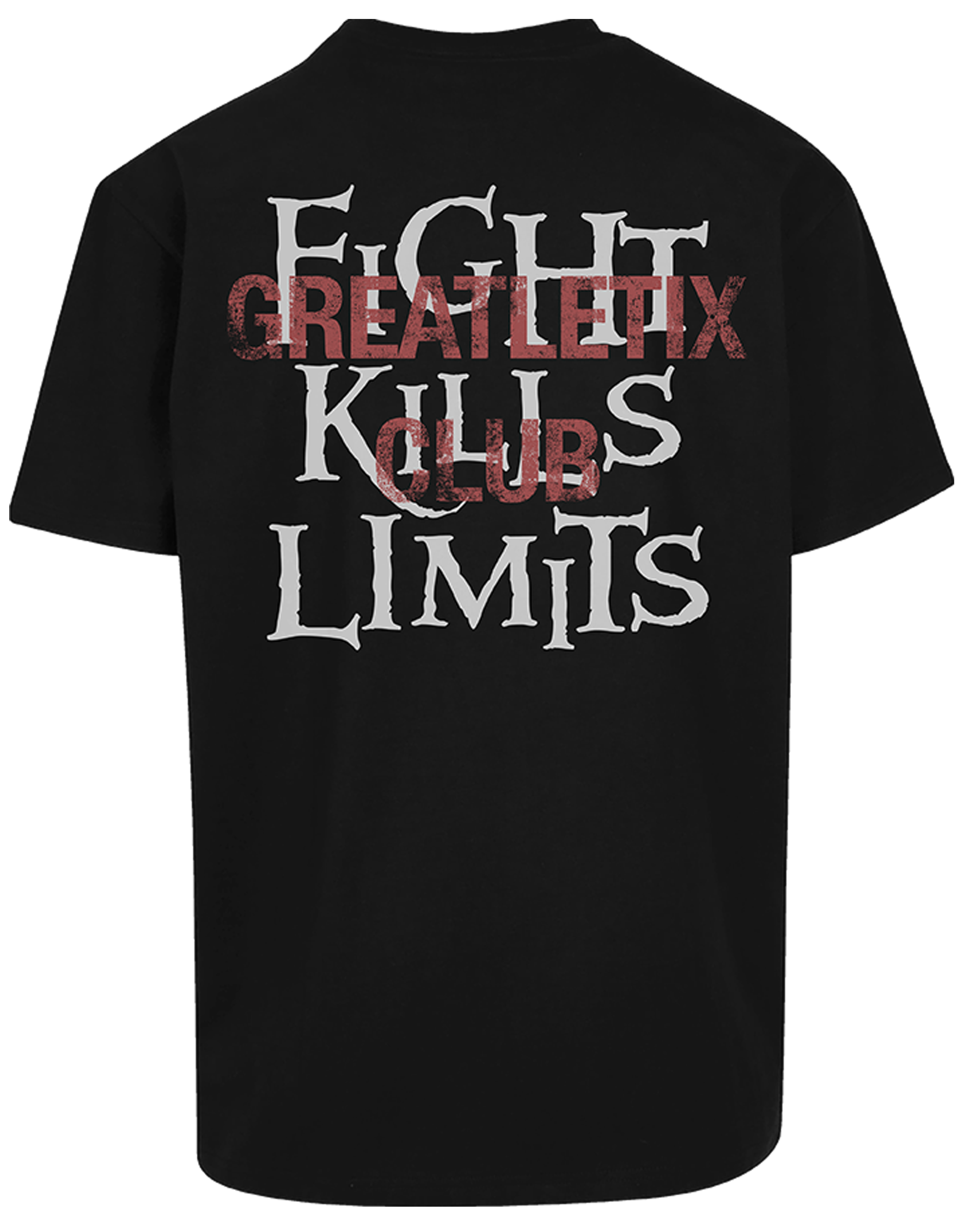 "FIGHT KILLS LIMITS" Oversize-Shirt