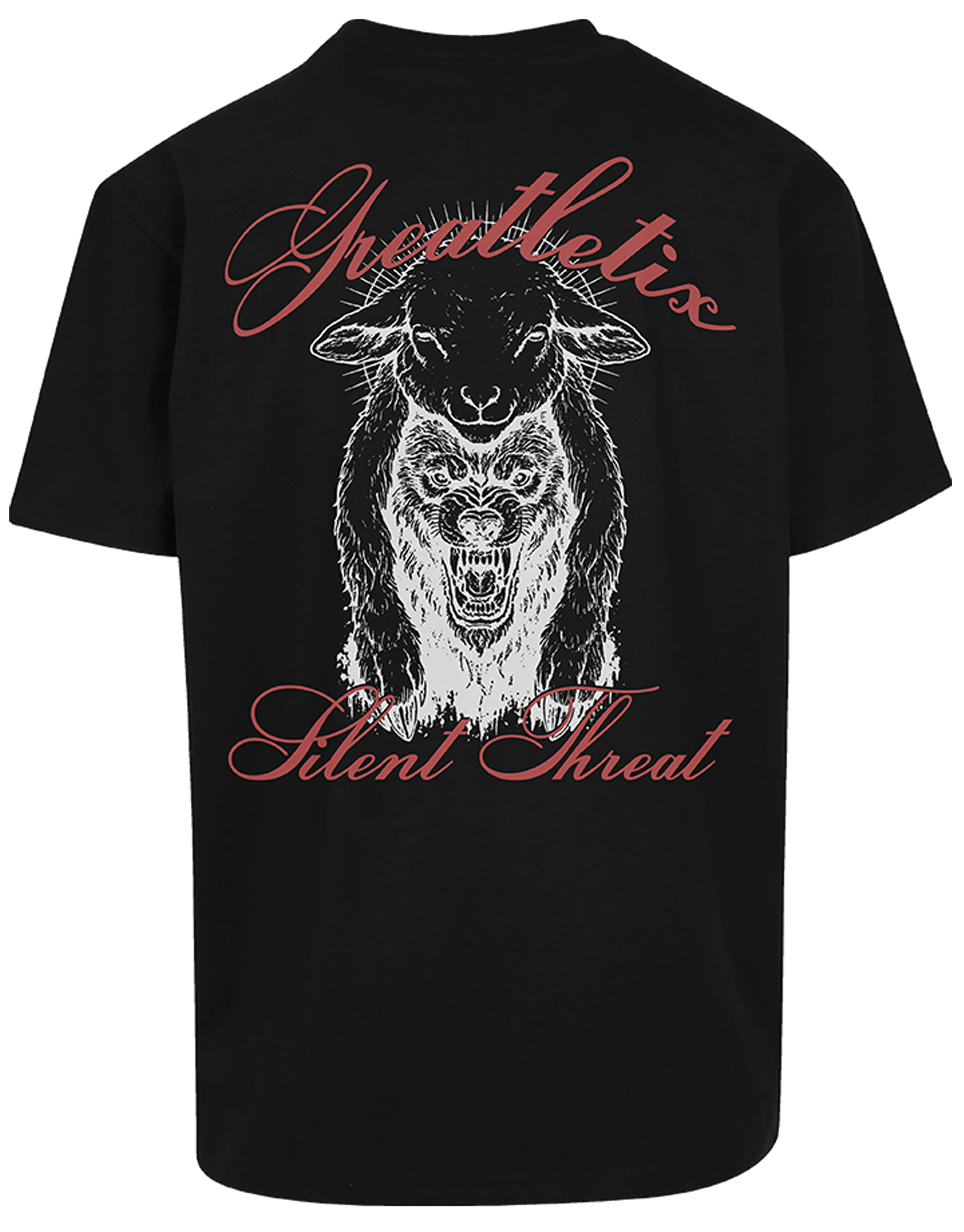 "SILENT THREAT" Oversize-Shirt