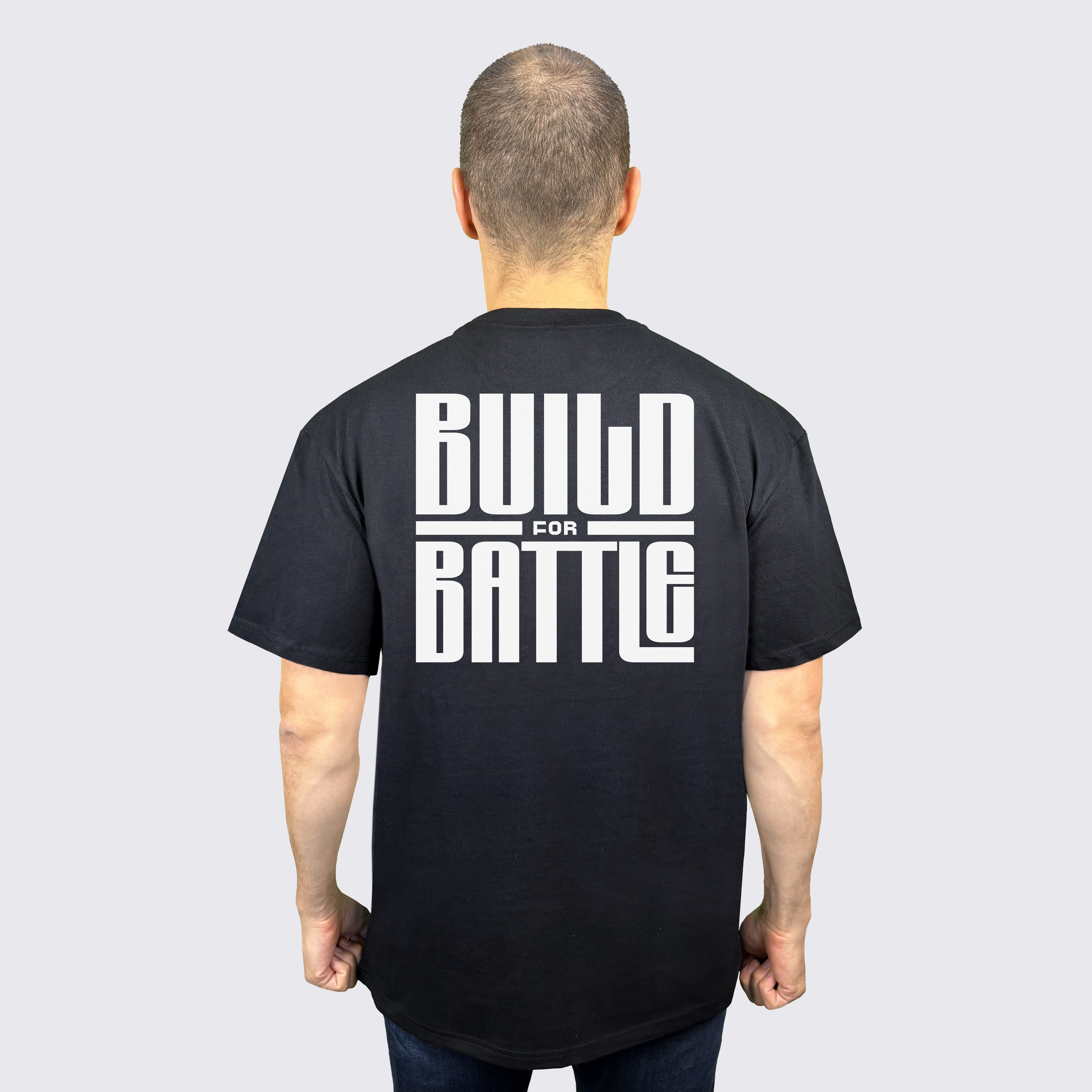 "BUILT FOR BATTLE" Oversize-Shirt