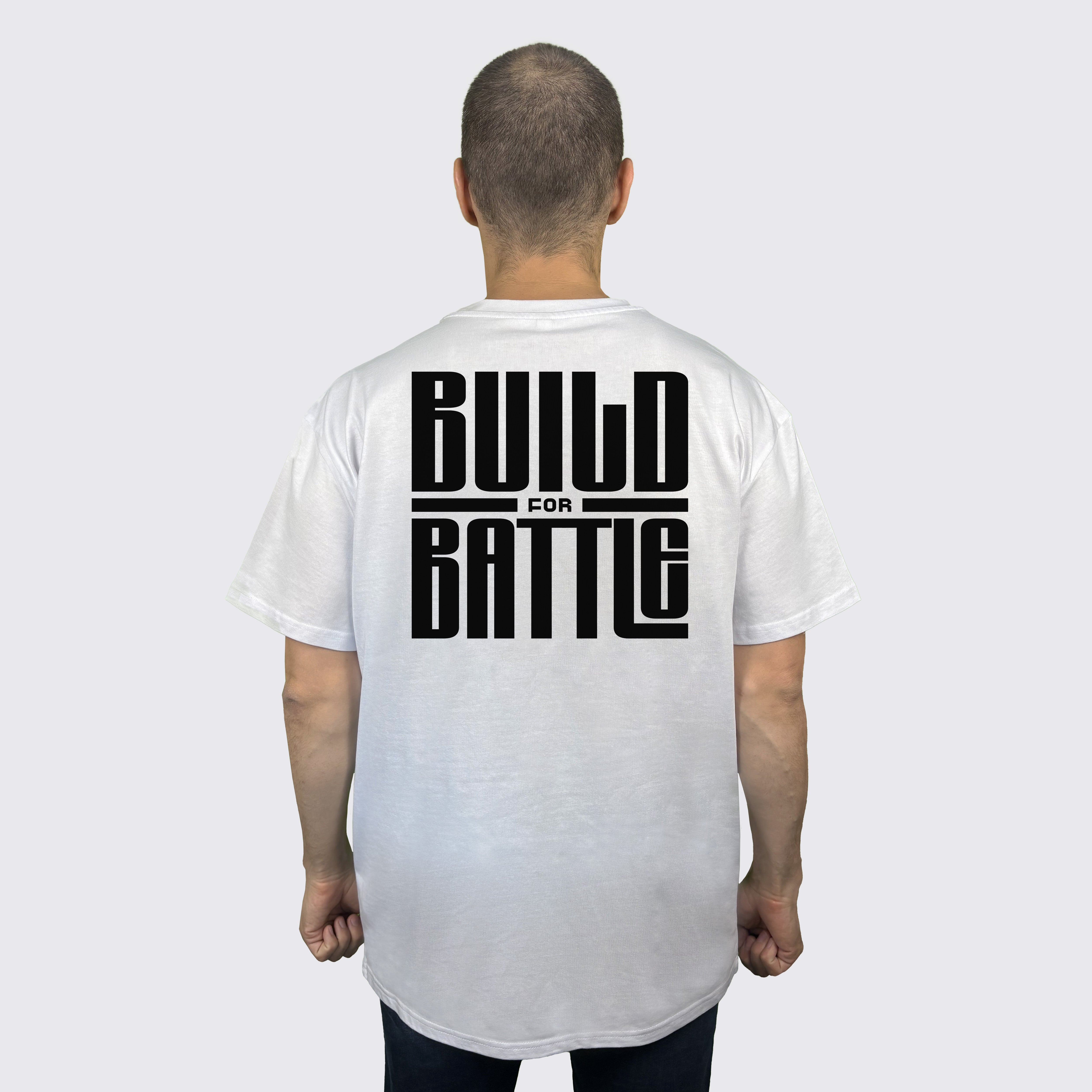 "BUILT FOR BATTLE" Oversize-Shirt