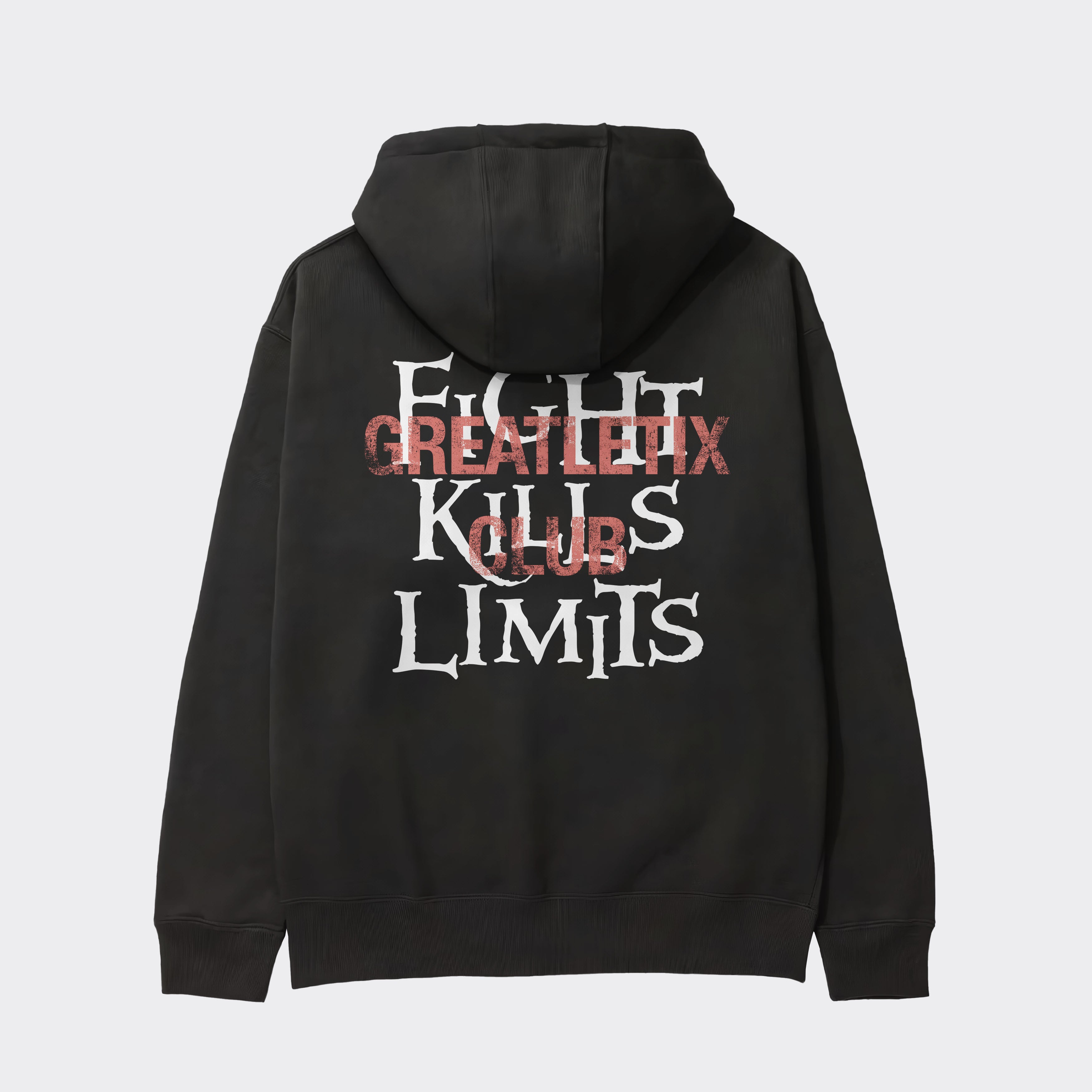 "FIGHT KILLS LIMITS" Heavy Hoodie