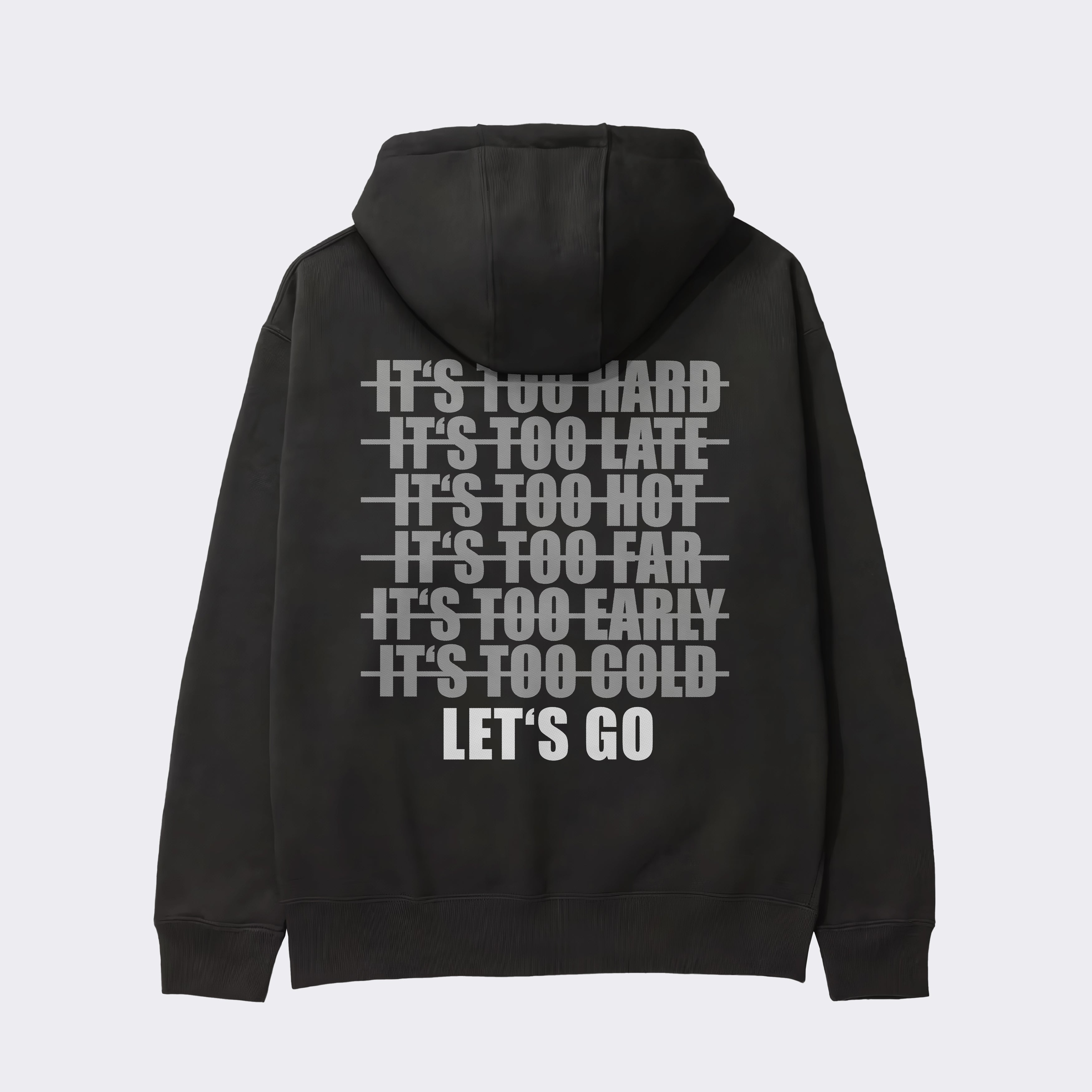 "IT'S TOO ... LET'S GO" Heavy Hoodie